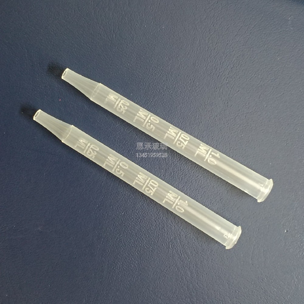 7*77.5mm 尖頭塑料刻度滴管  產品編號：PLSDP-77.5-1